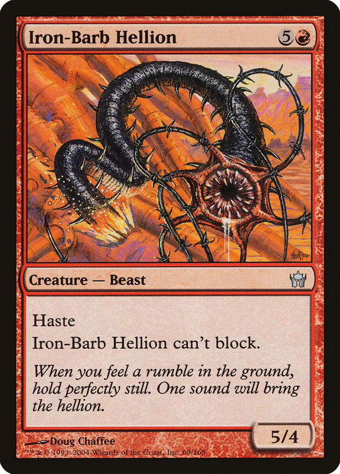 Iron-Barb Hellion [Fifth Dawn] | Golgari Games