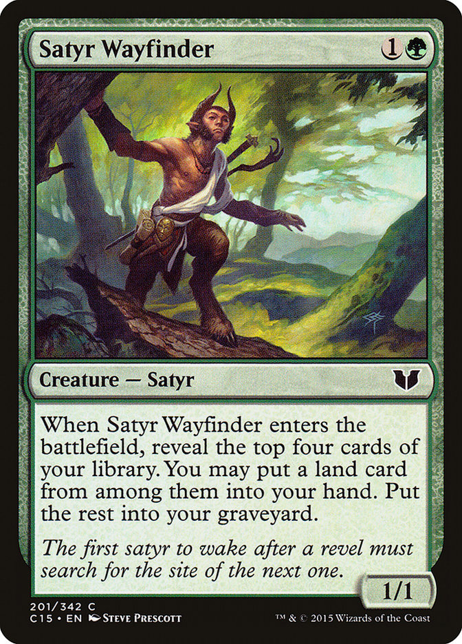 Satyr Wayfinder [Commander 2015] | Local Legends