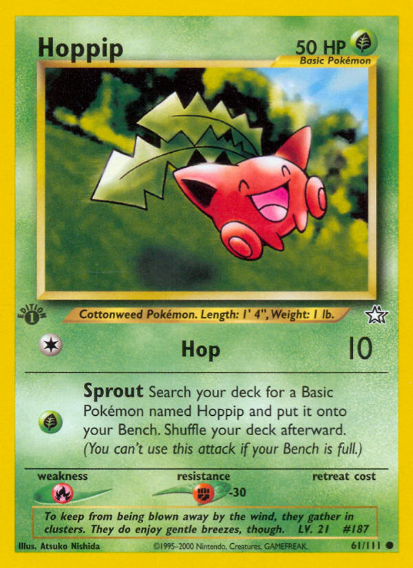 Hoppip (61/111) [Neo Genesis 1st Edition] | Golgari Games