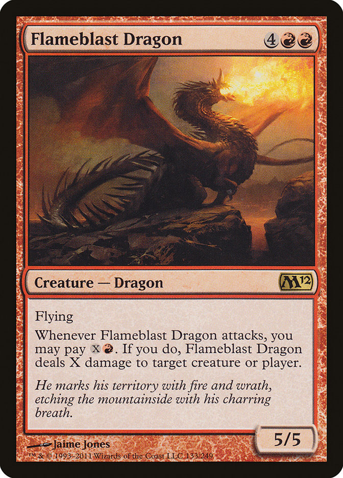 Flameblast Dragon [Magic 2012] | Local Legends