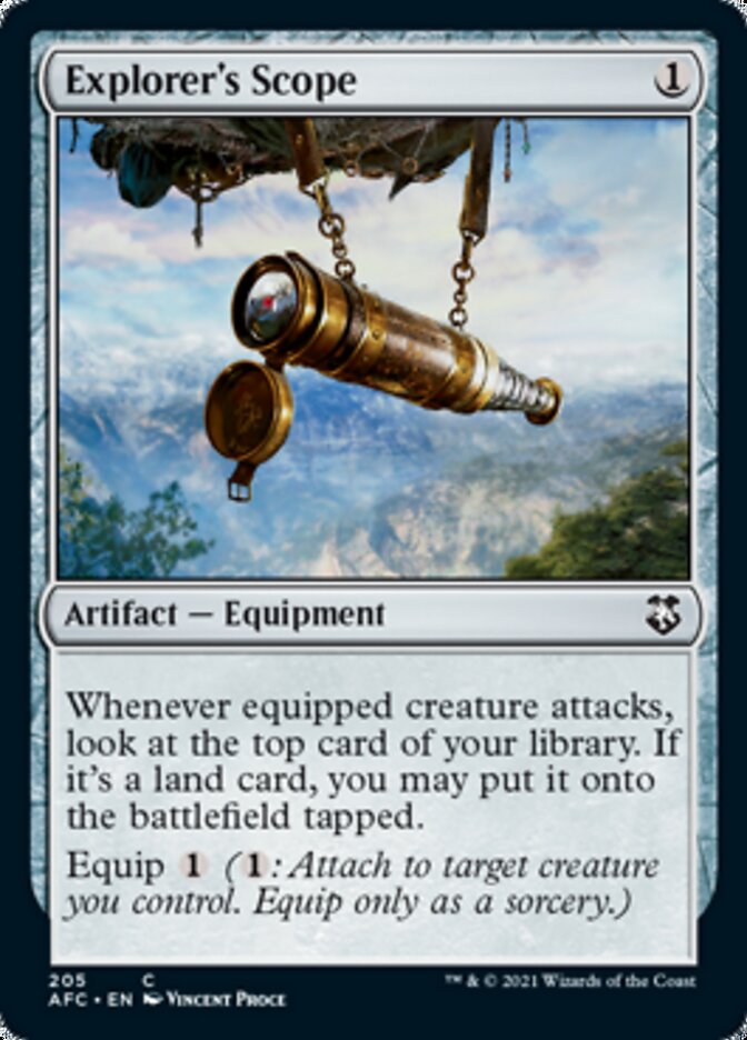 Explorer's Scope [Dungeons & Dragons: Adventures in the Forgotten Realms Commander] | Local Legends