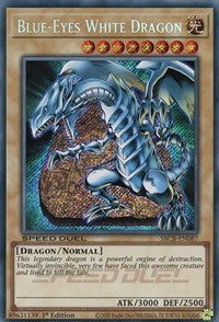 Blue-Eyes White Dragon (Secret) [SBCB-EN087] Secret Rare | Golgari Games