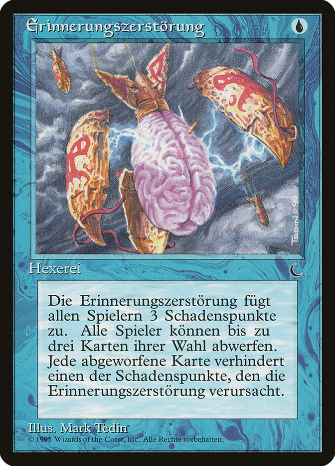 Mind Bomb (German) - "Erinnerungszerstorung" [Renaissance] | Golgari Games