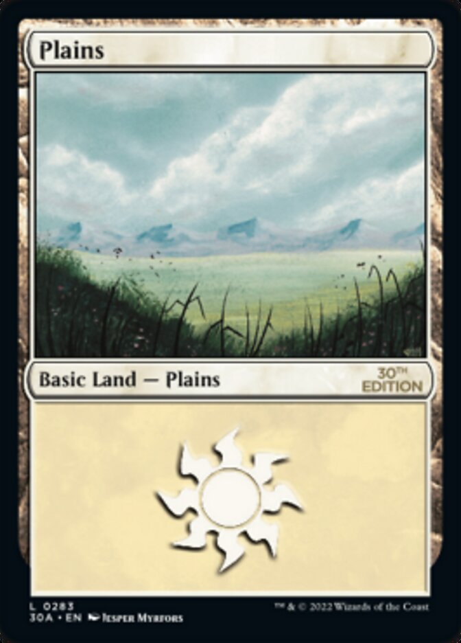 Plains (283) [30th Anniversary Edition] | Local Legends