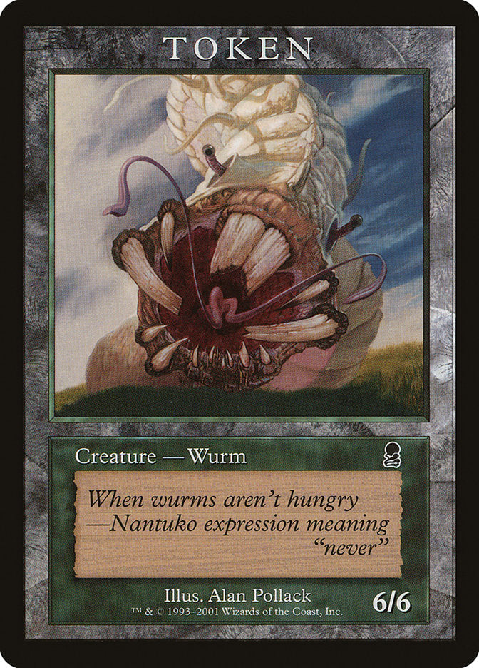 Wurm Token [Magic Player Rewards 2002] | Golgari Games