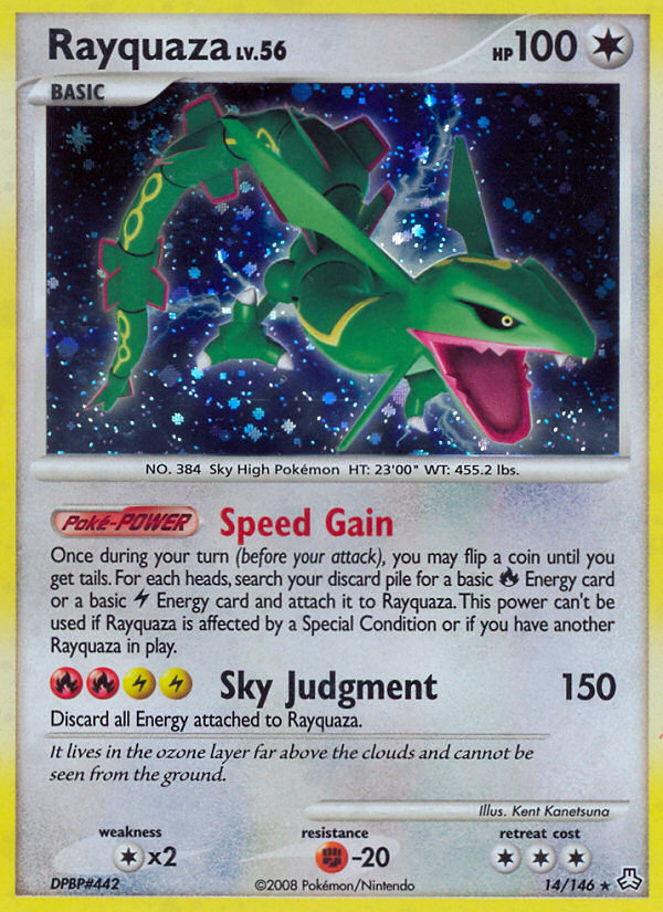 Rayquaza (14/146) [Diamond & Pearl: Legends Awakened] | Golgari Games