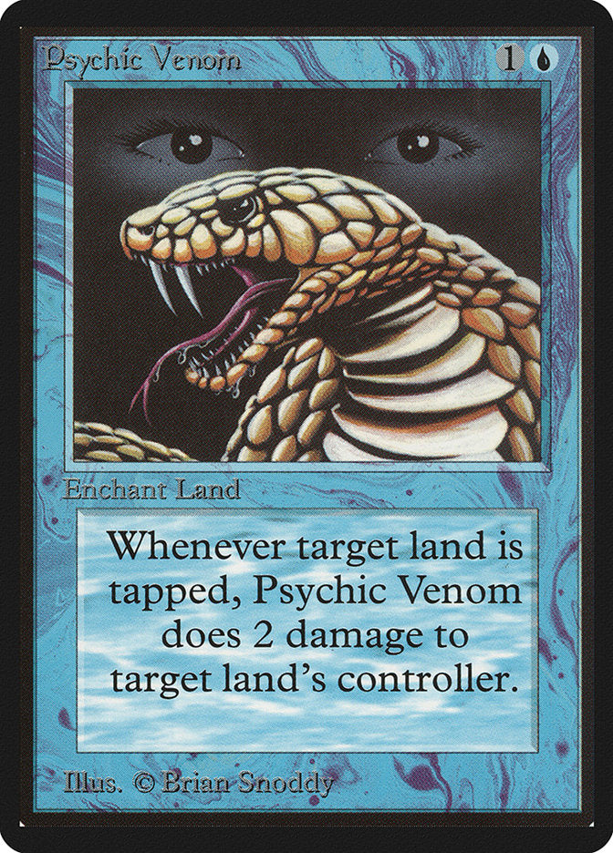 Psychic Venom [Beta Edition] | Golgari Games