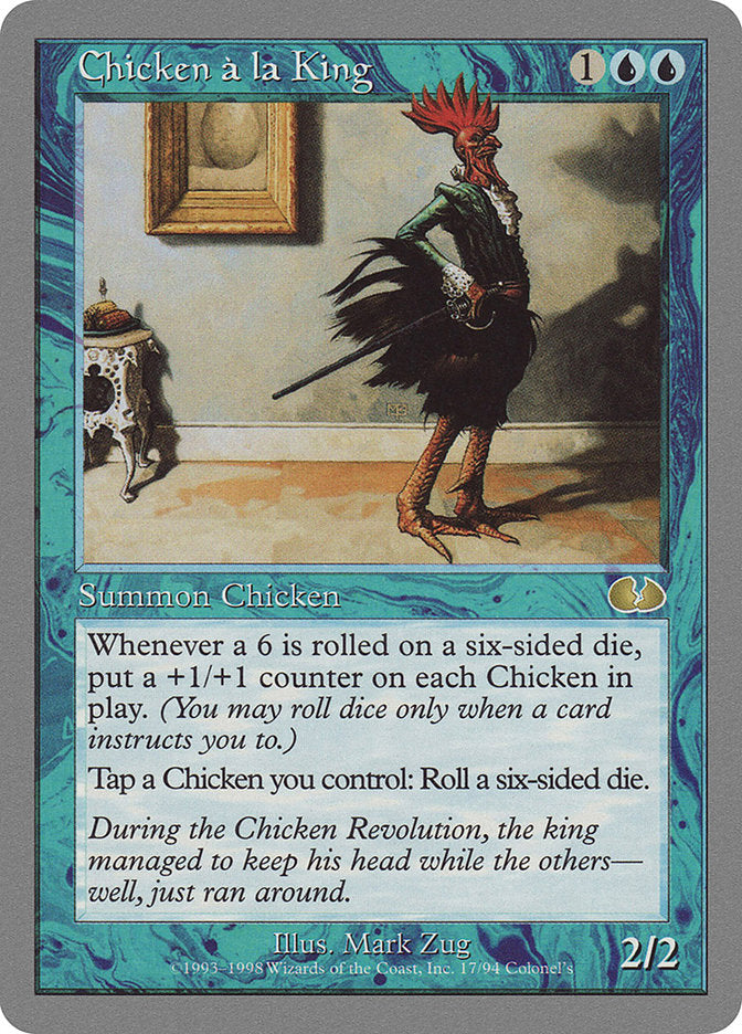 Chicken a la King [Unglued] | Golgari Games