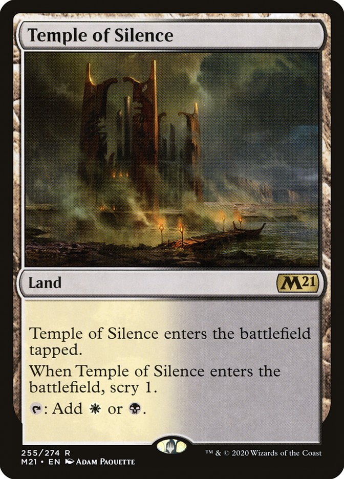 Temple of Silence [Core Set 2021] | Local Legends