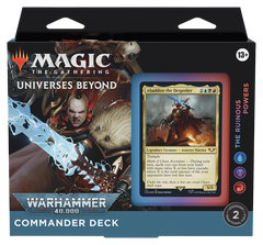 Warhammer 40,000 - Commander Deck (The Ruinous Powers) | Golgari Games