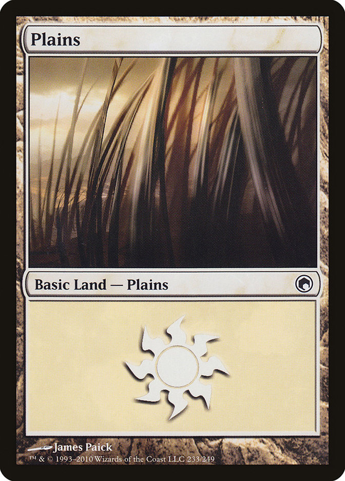 Plains (233) [Scars of Mirrodin] | Local Legends