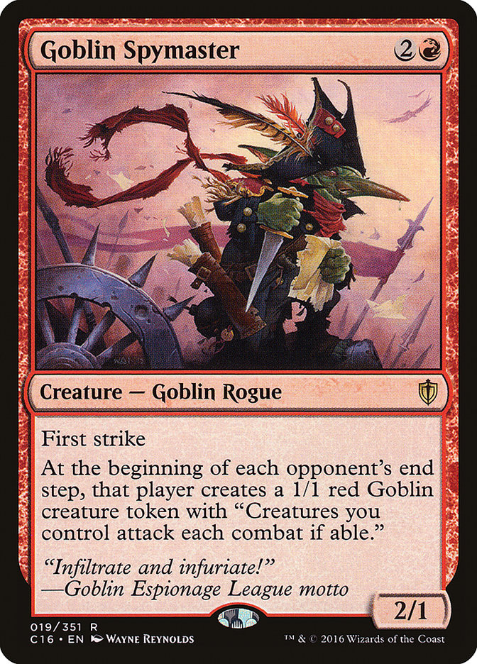 Goblin Spymaster [Commander 2016] | Local Legends