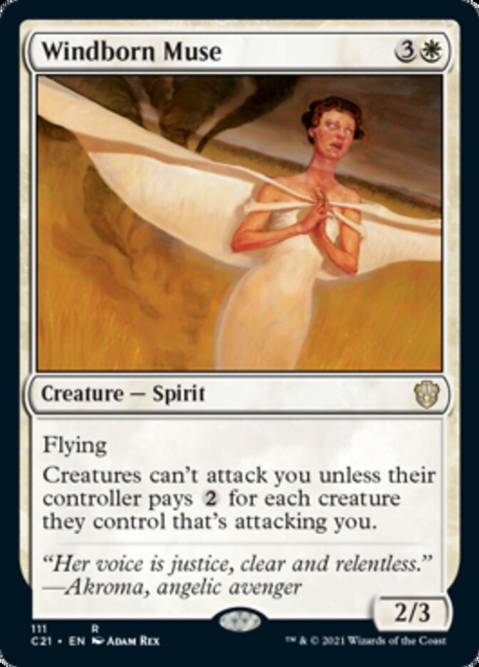 Windborn Muse [Commander 2021] | Local Legends