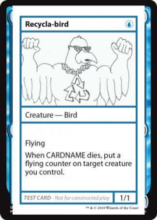 Recycla-bird (2021 Edition) [Mystery Booster Playtest Cards] | Golgari Games