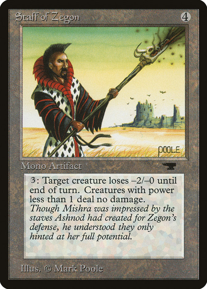 Staff of Zegon [Antiquities] | Local Legends