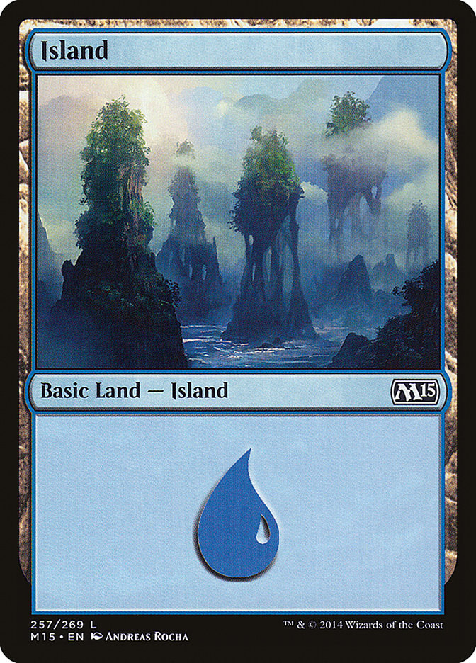 Island (257) [Magic 2015] | Golgari Games