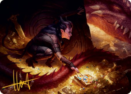 Hoard Robber Art Card (Gold-Stamped Signature) [Dungeons & Dragons: Adventures in the Forgotten Realms Art Series] | Local Legends