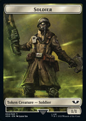 Soldier (004) // Arco-Flagellant Double-sided Token (Surge Foil) [Universes Beyond: Warhammer 40,000 Tokens] | Local Legends