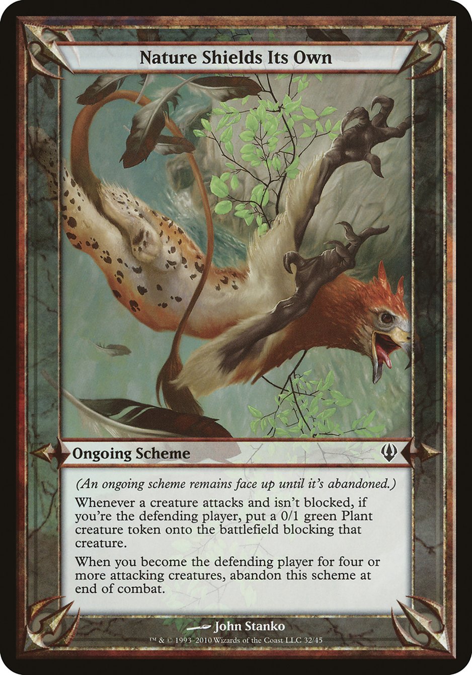 Nature Shields Its Own (Schemes) [Archenemy Schemes] | Golgari Games