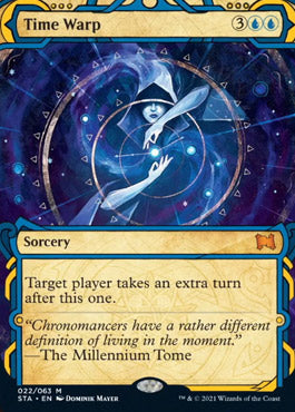 Time Warp (Foil Etched) [Strixhaven: School of Mages Mystical Archive] | Local Legends