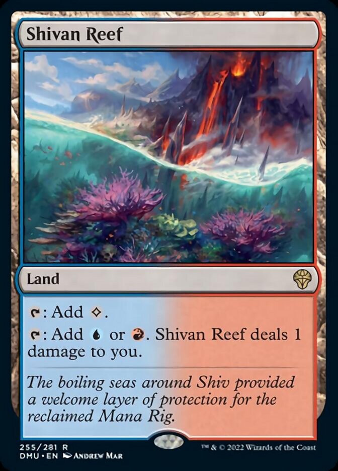 Shivan Reef [Dominaria United] | Local Legends