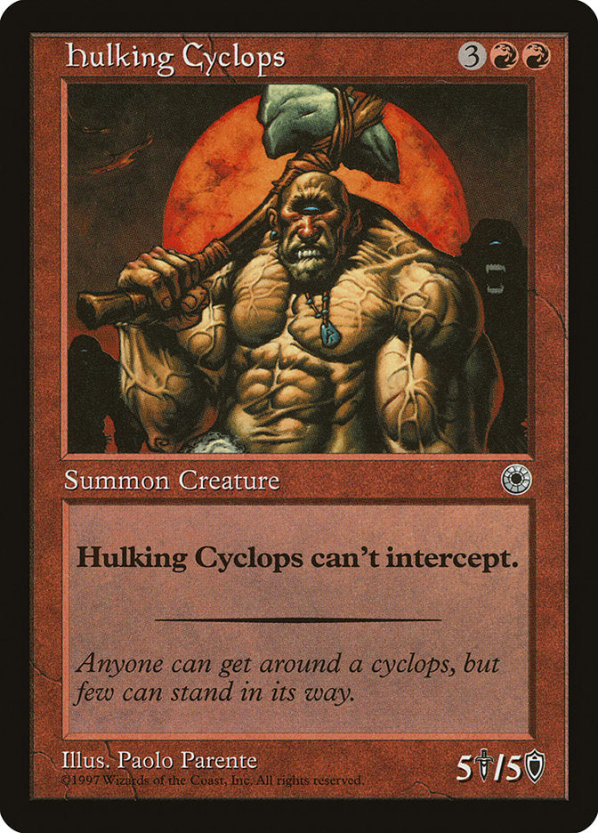 Hulking Cyclops [Portal] | Golgari Games