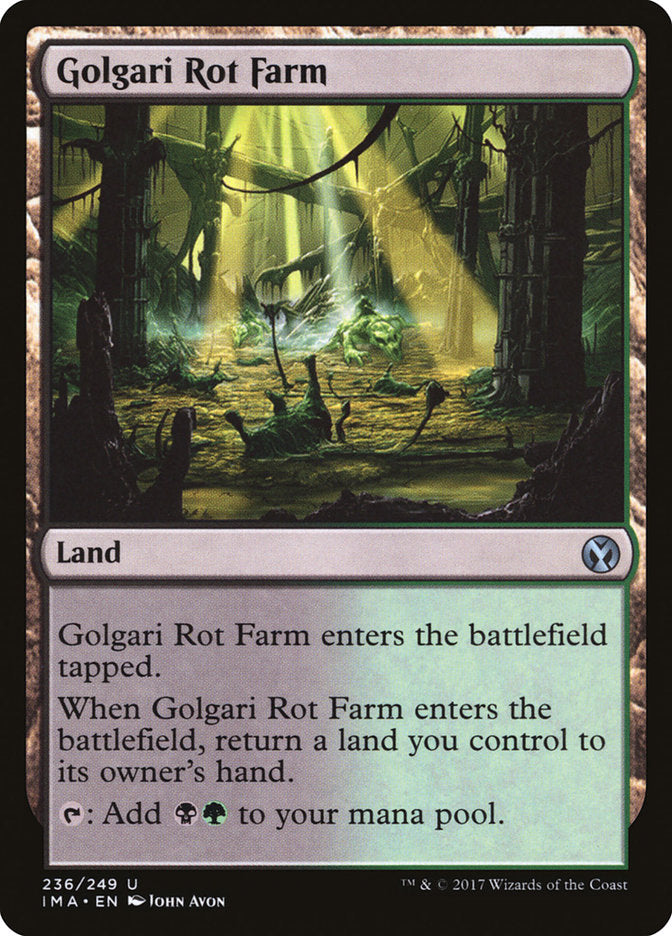 Golgari Rot Farm [Iconic Masters] | Golgari Games