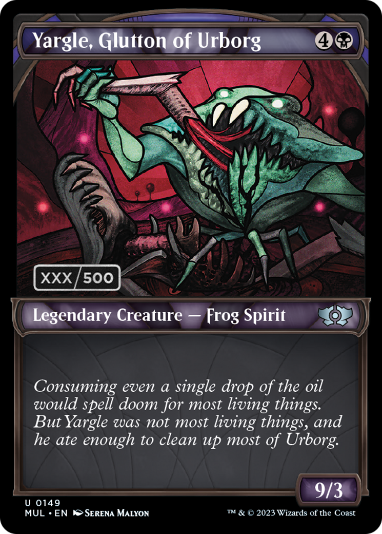 Yargle, Glutton of Urborg (Serialized) [Multiverse Legends] | Golgari Games