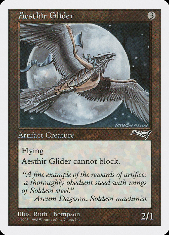 Aesthir Glider [Anthologies] | Golgari Games