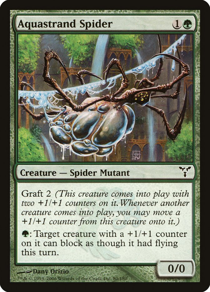 Aquastrand Spider [Dissension] | Golgari Games