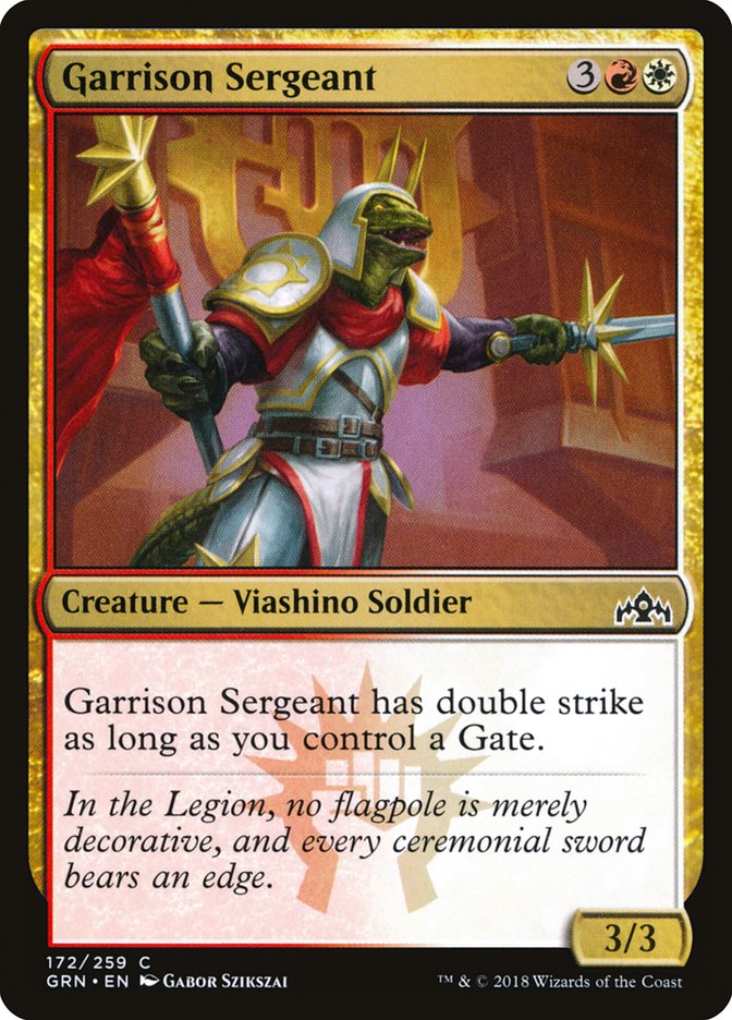 Garrison Sergeant [Guilds of Ravnica] | Golgari Games