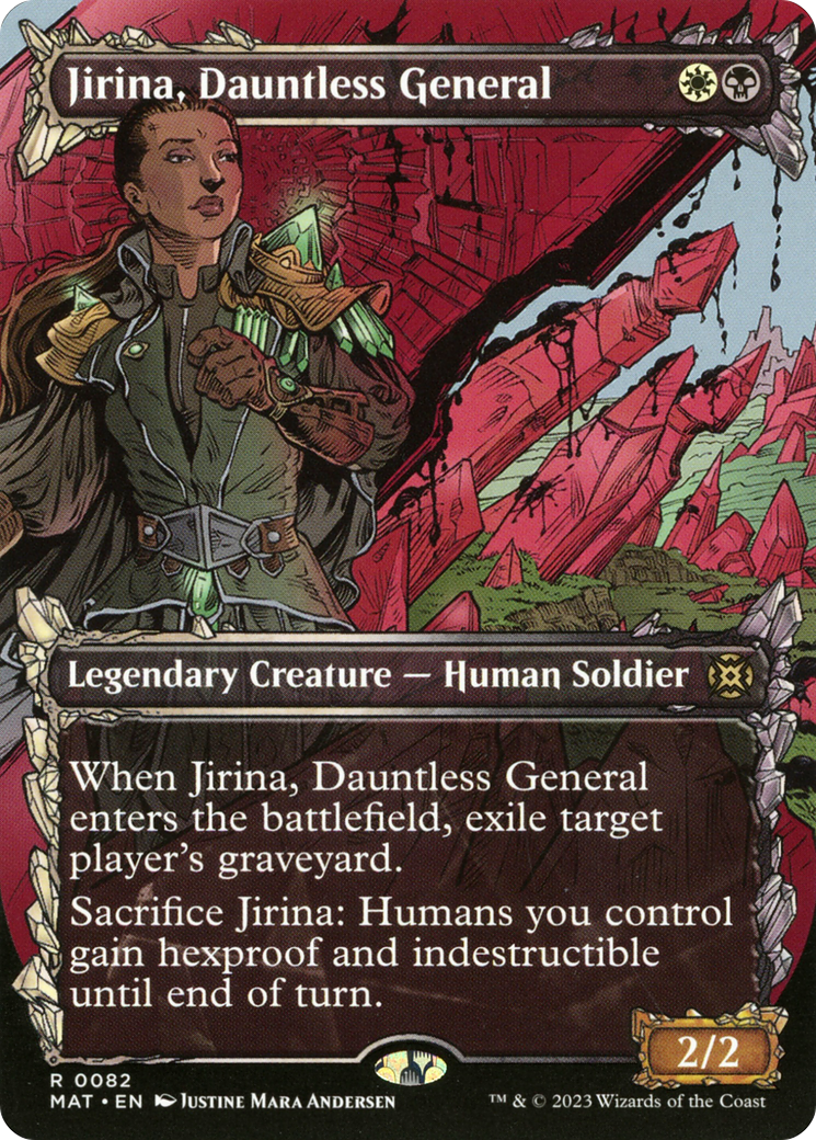 Jirina, Dauntless General (Showcase) [March of the Machine: The Aftermath] | Local Legends