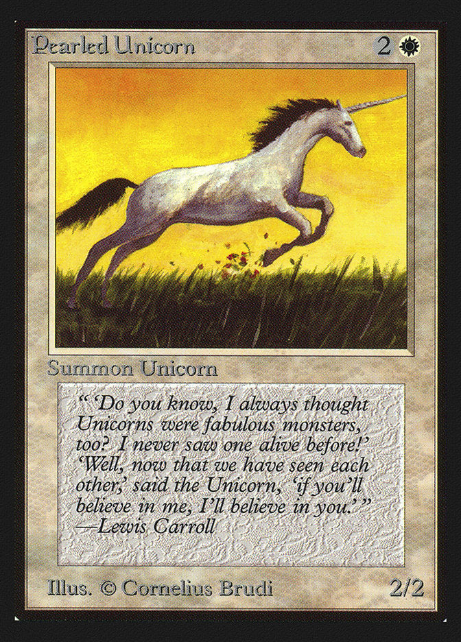 Pearled Unicorn [Collectors' Edition] | Golgari Games