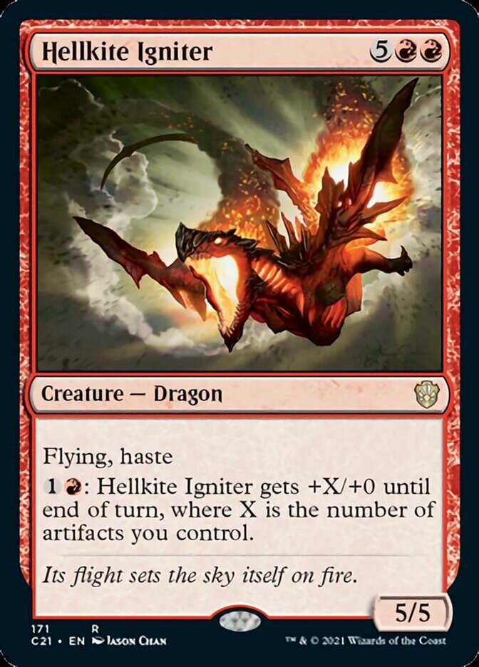 Hellkite Igniter [Commander 2021] | Local Legends