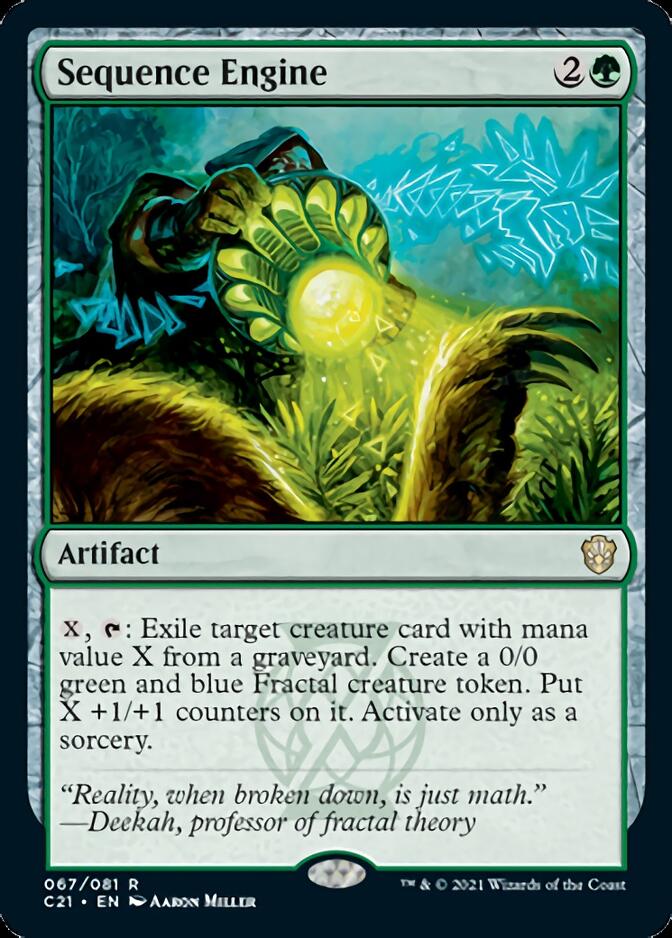 Sequence Engine [Commander 2021] | Local Legends