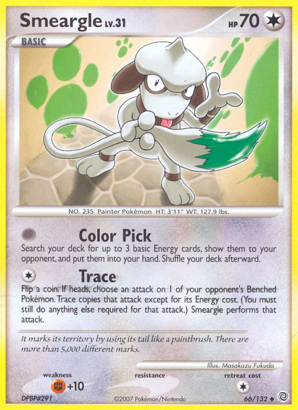 Smeargle (66/132) [Diamond & Pearl: Secret Wonders] | Golgari Games