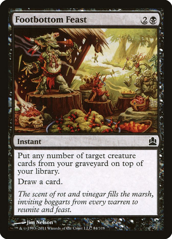 Footbottom Feast [Commander 2011] | Local Legends