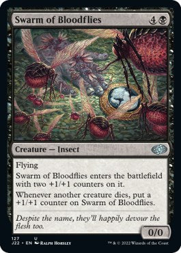 Swarm of Bloodflies [Jumpstart 2022] | Golgari Games