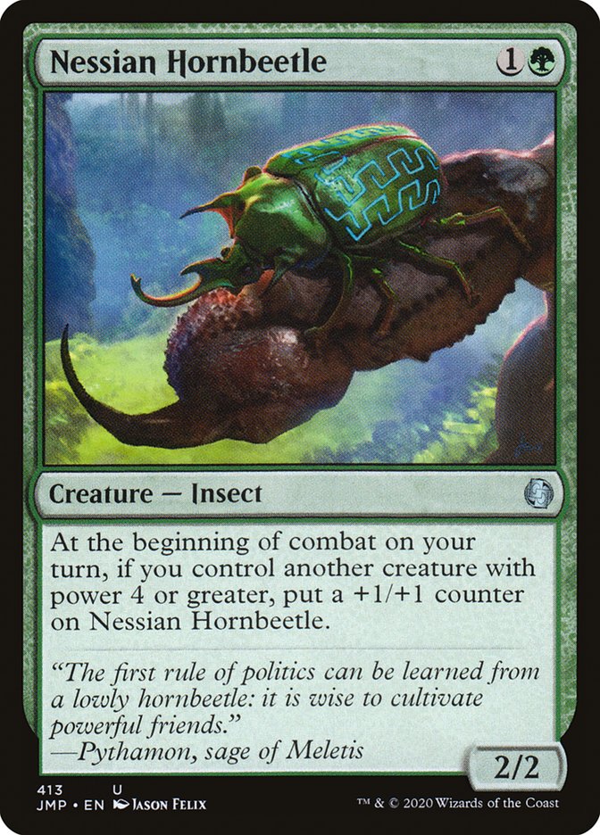 Nessian Hornbeetle [Jumpstart] | Local Legends