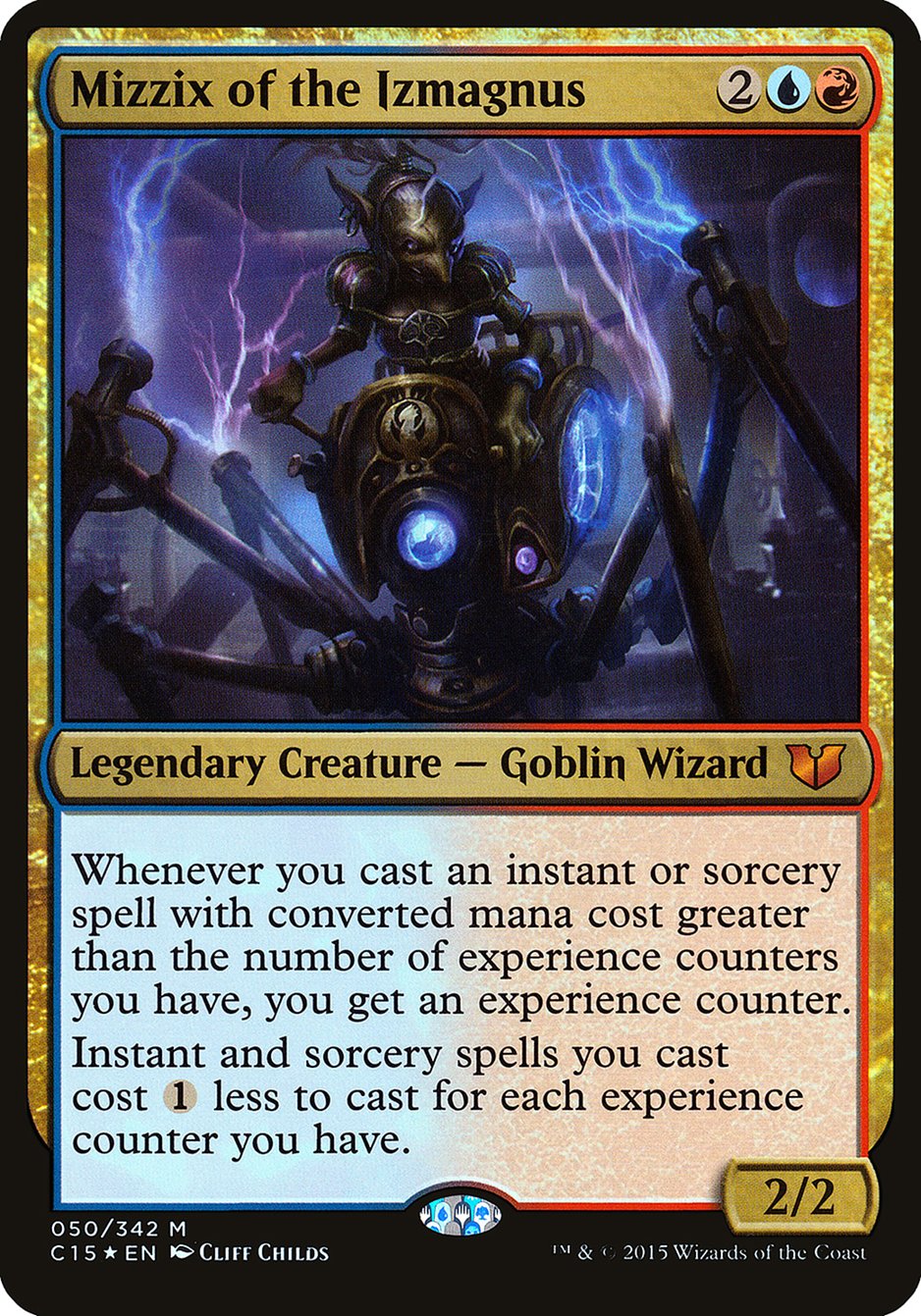 Mizzix of the Izmagnus (Oversized) [Commander 2015 Oversized] | Golgari Games