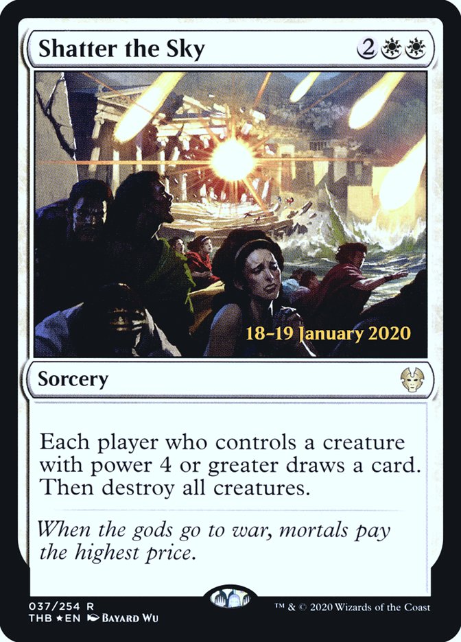Shatter the Sky [Theros Beyond Death Prerelease Promos] | Local Legends