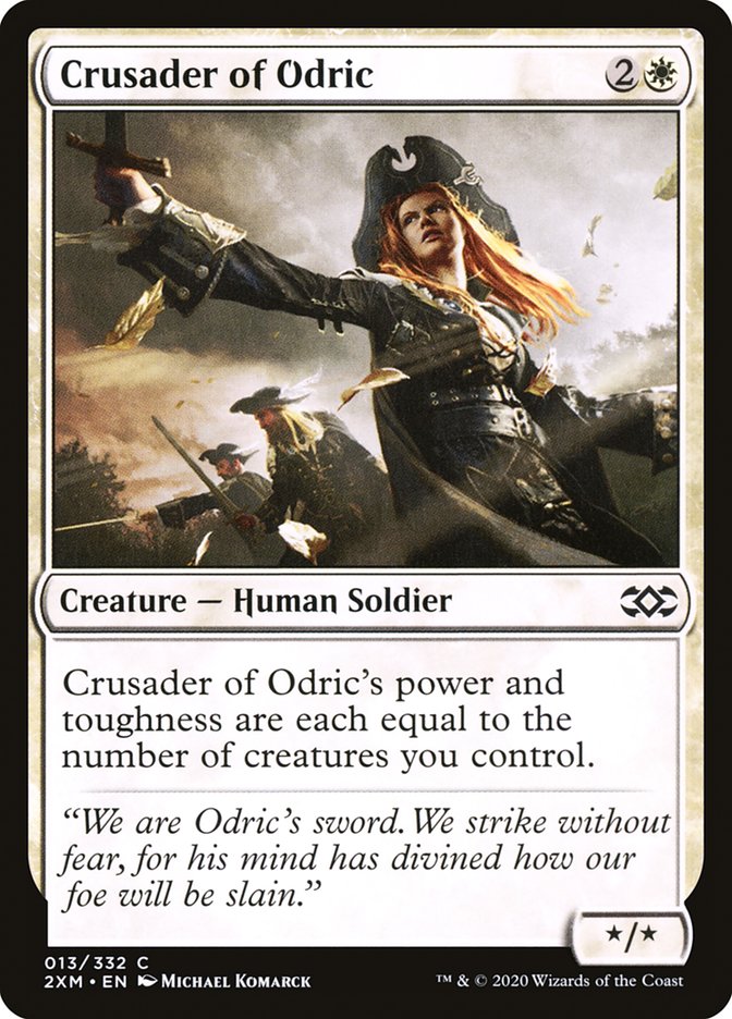 Crusader of Odric [Double Masters] | Golgari Games