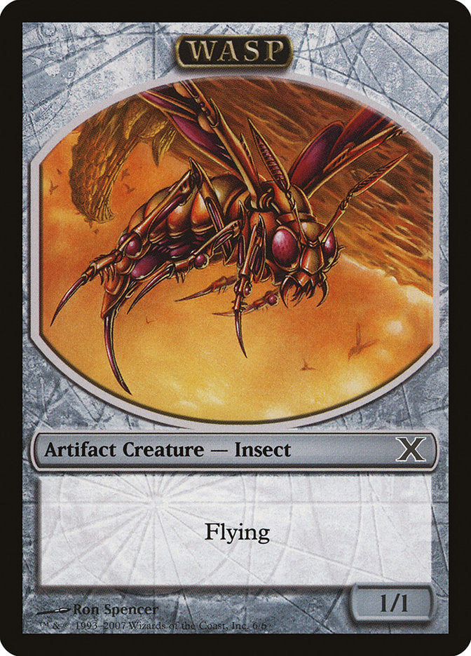 Wasp Token [Tenth Edition Tokens] | Local Legends