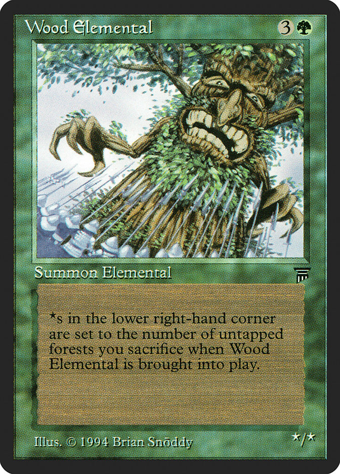 Wood Elemental [Legends] | Golgari Games