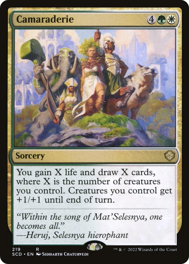 Camaraderie [Starter Commander Decks] | Local Legends