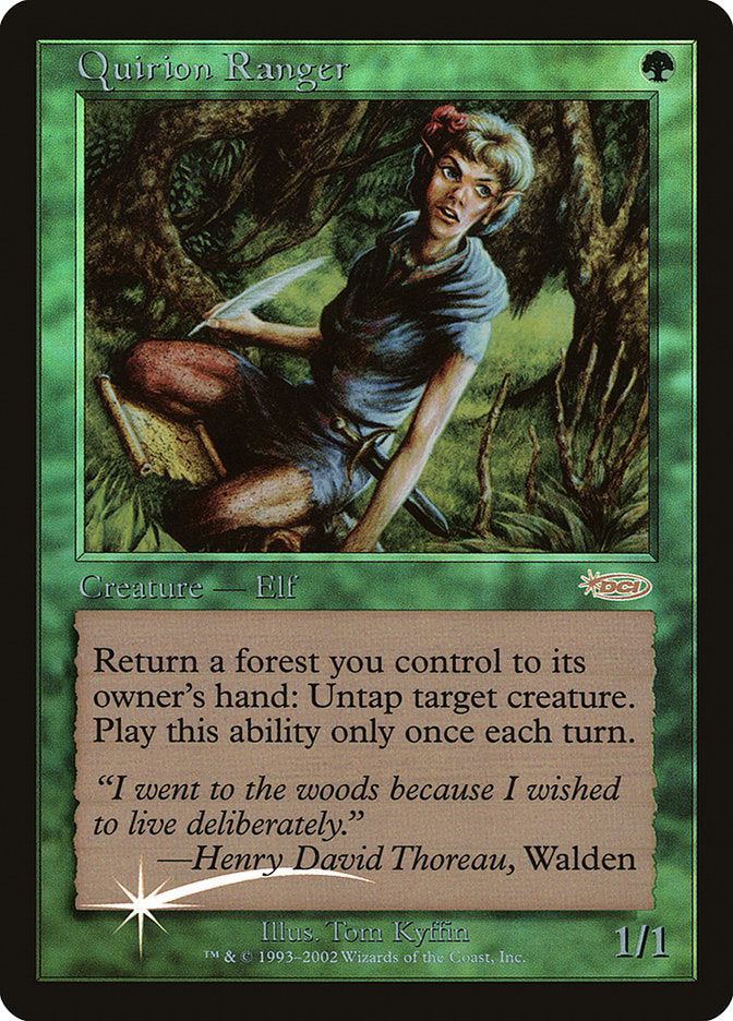 Quirion Ranger [Friday Night Magic 2001] | Golgari Games