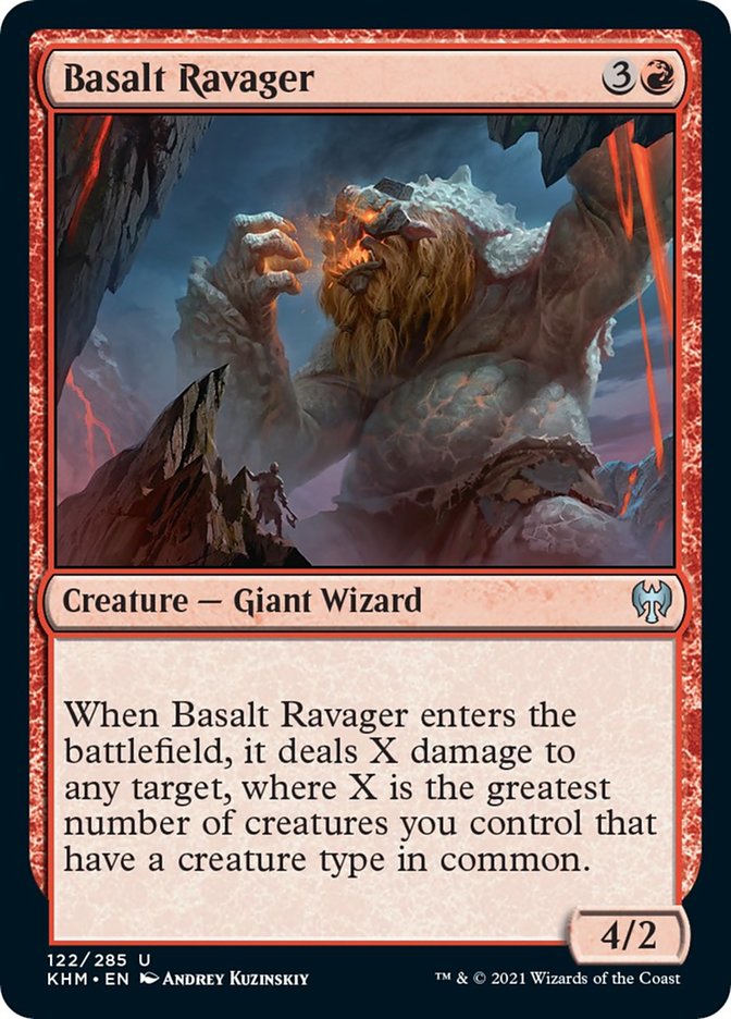 Basalt Ravager [Kaldheim] | Golgari Games