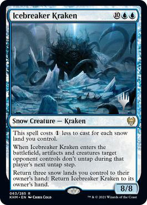 Icebreaker Kraken (Promo Pack) [Kaldheim Promos] | Golgari Games