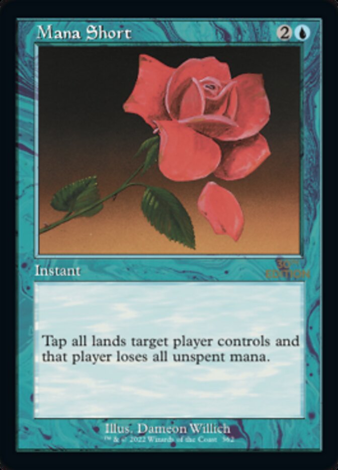 Mana Short (Retro) [30th Anniversary Edition] | Local Legends