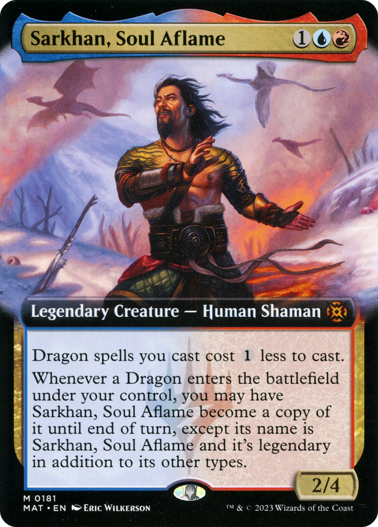 Sarkhan, Soul Aflame (Extended Art) [March of the Machine: The Aftermath] | Golgari Games